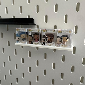 Bitty Pop! Display för IKEA SKÅDIS Mini Funko Hållare Pegboard Hylla bild 4