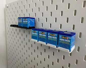 Revell Paint 18ml Aqua Color Cube: 3D Printed IKEA Skadis Pegboard Organizer