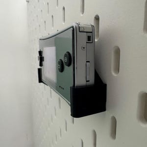 Ikea Skadis Uppspel Pegboard Hållare Stativkonsol för Nintendo Gameboy Micro bild 6