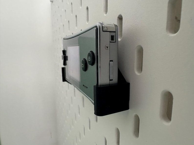 Ikea Skadis Uppspel Pegboard Hållare Stativkonsol för Nintendo Gameboy Micro bild 6