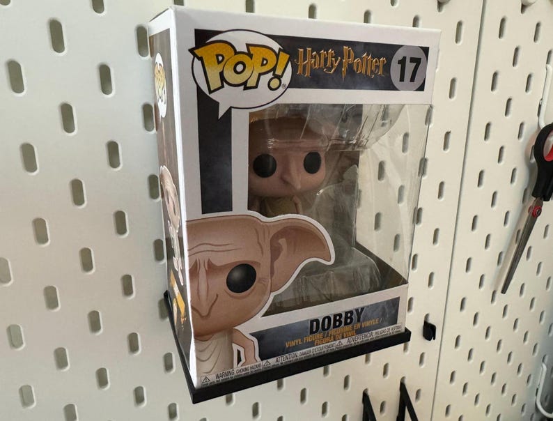 Funko Pop Display Stand Hook for Ikea Skadis / Uppspel Pegboard image 2