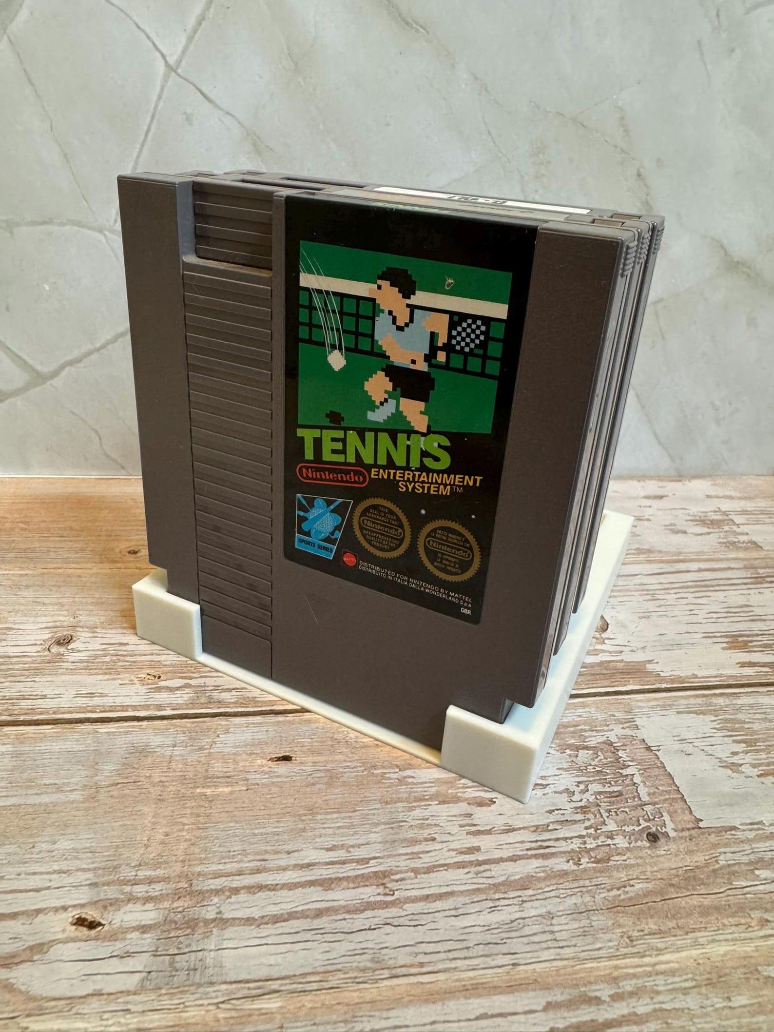 Nintendo NES Game Card Cartridge Display Holder Stand - Holds Six Cartridges