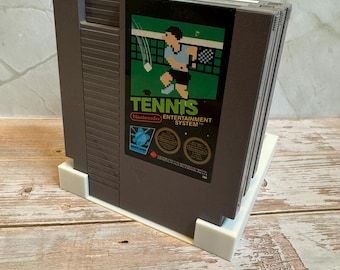 Nintendo NES Game Card Cartridge Display Holder Stand - Holds Six Cartridges