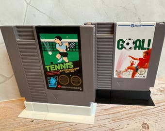 NES Cartridge Display Stand Single Game Holder Retro Nintendo Shelf Accessory  3D Printed Stand