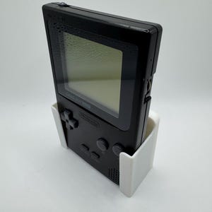Nintendo Gameboy Pocket Pegboard Mount 3D-printade displaykrokar för IKEA Skadis Pegboard bild 7