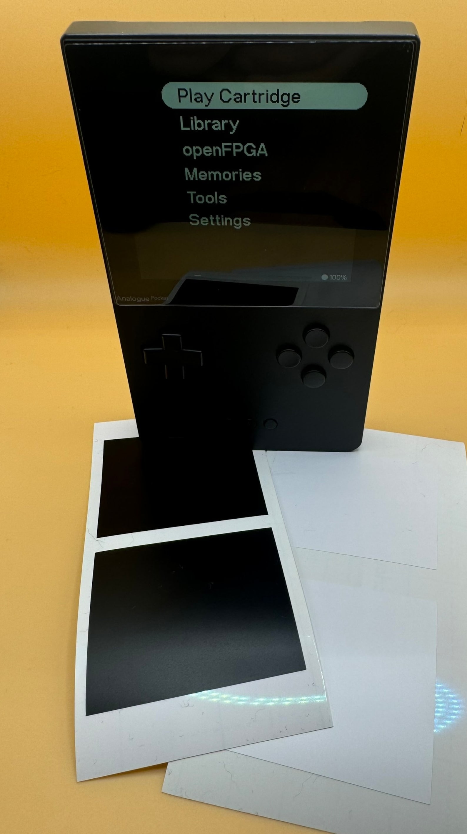 Analogue Pocket Cartridge Area Protection Protector Vinyl Sticker