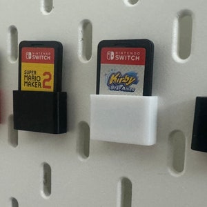 Individuell Switch-spelkortshållare för Ikea Skadis Uppspel Pegboard bild 3
