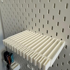 Nintendo Switch 2 Game Stand for IKEA Skadis - Holds 14 Games - Switch Wall Storage image 12