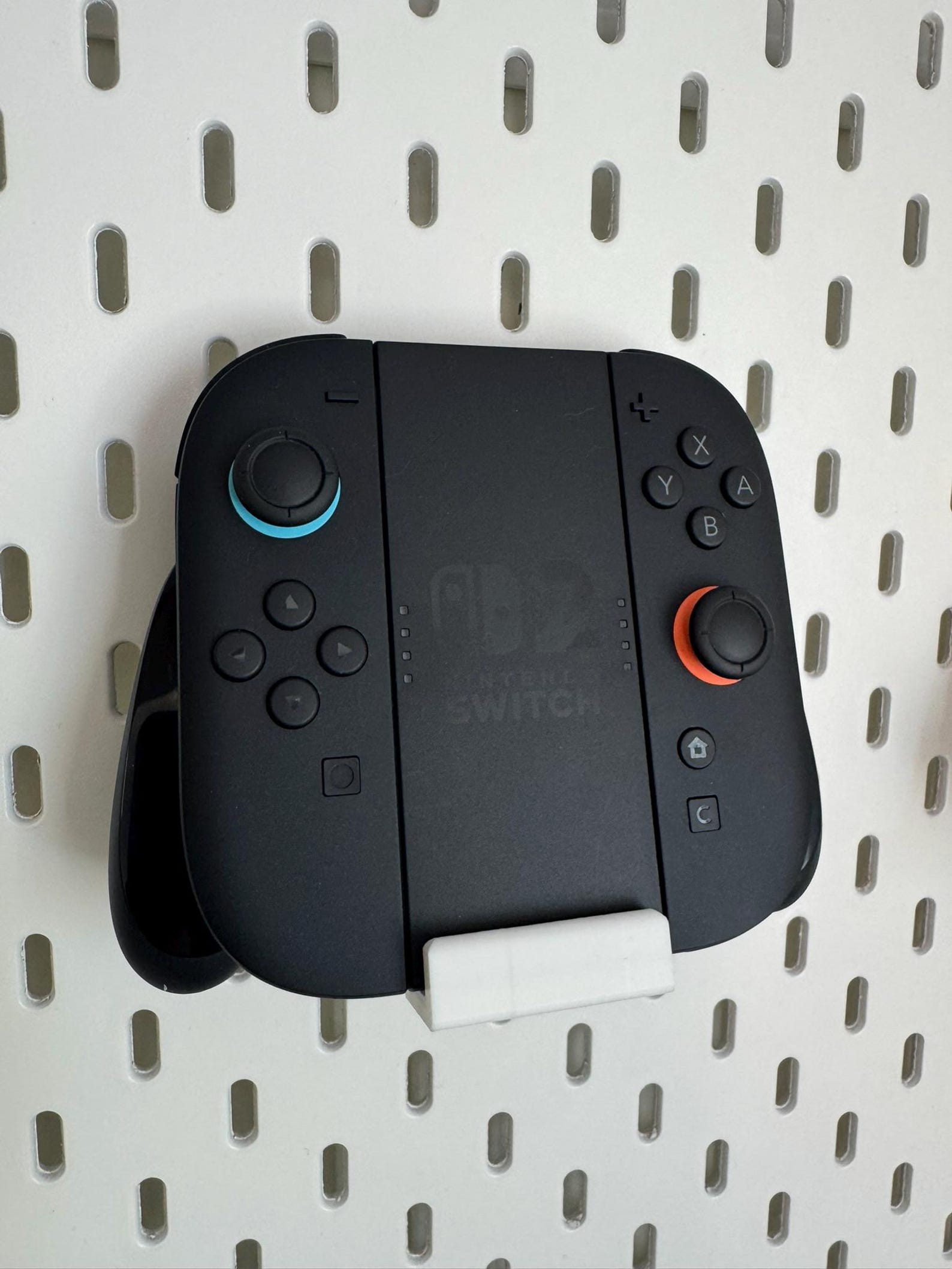 Nintendo Switch 2 Joycon Joy cons Controller Display Stand for Ikea Skadis Uppspel Pegboard