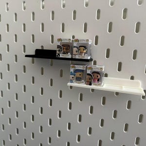 Bitty Pop! Display för IKEA SKÅDIS Mini Funko Hållare Pegboard Hylla bild 3