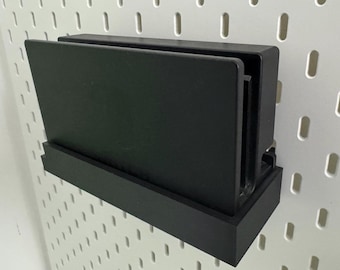 Suporte de montagem de display Switch Dock para Ikea Skadis ou Uppspel Pegboard