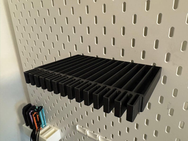 Nintendo Switch 2 Game Stand for IKEA Skadis - Holds 14 Games - Switch Wall Storage image 13