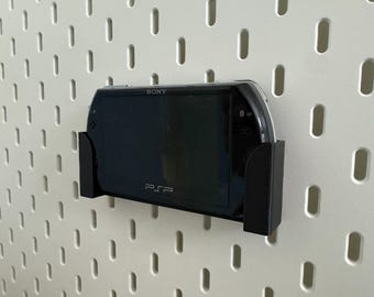 Espositore per console Sony PSP Go per pannello forato Ikea Skadis Uppspel