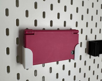 Nintendo DSi Holder Stand Console for Ikea Skadis Uppspel Pegboard