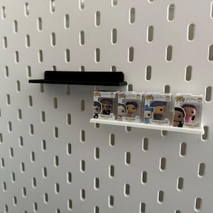 Bitty Pop! Display för IKEA SKÅDIS Mini Funko Hållare Pegboard Hylla bild 2