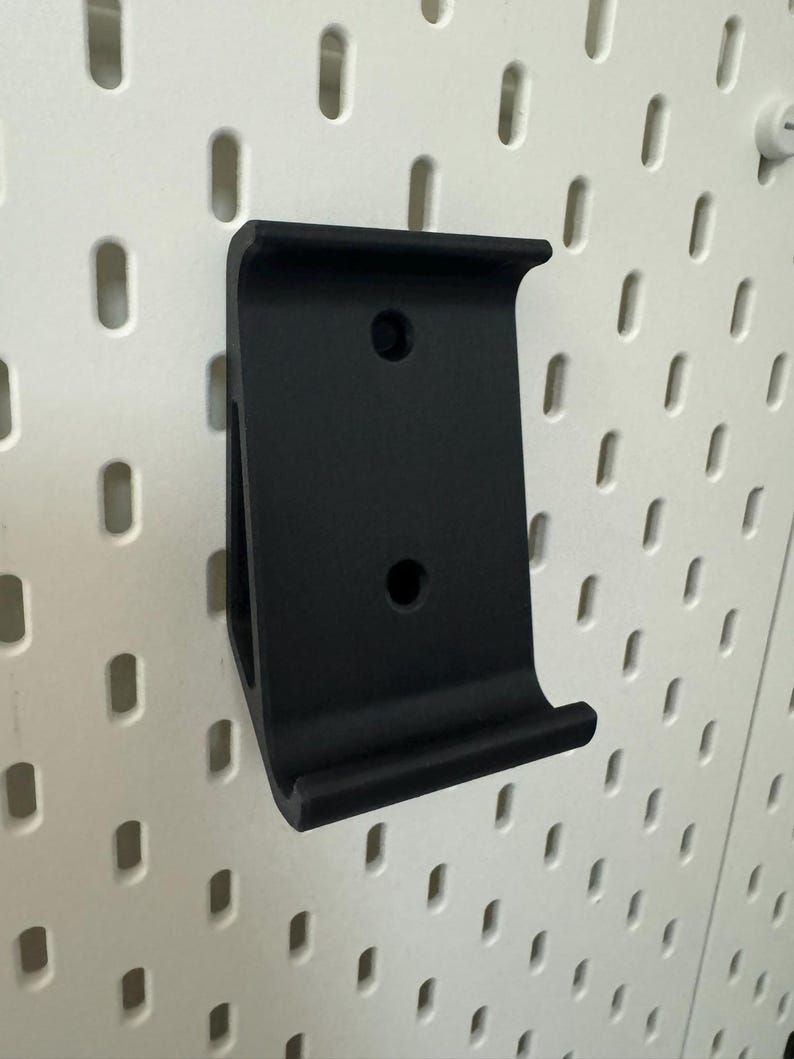 Switch lite display holder for ikea pegboard