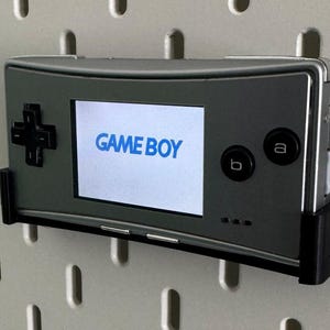 Ikea Skadis Uppspel Pegboard Hållare Stativkonsol för Nintendo Gameboy Micro bild 4