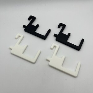 Nintendo Gameboy Pocket Display Stand Hooks | 3D Printed Holder for IKEA Skadis Uppspel Pegboard image 7