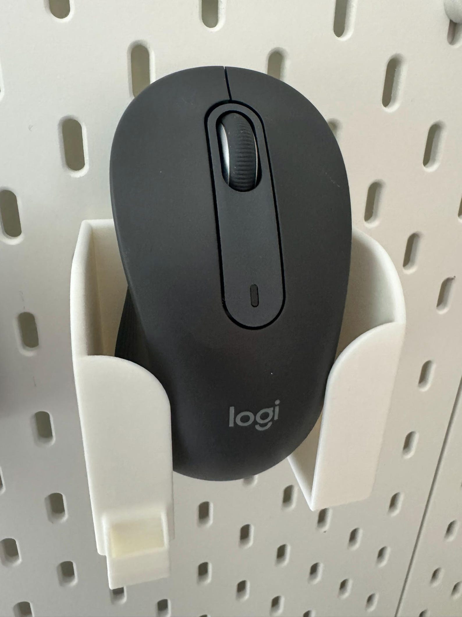 Mouse Cup Holder Display Hooks Stand for IKEA SKADIS / UPPSPEL Pegboard