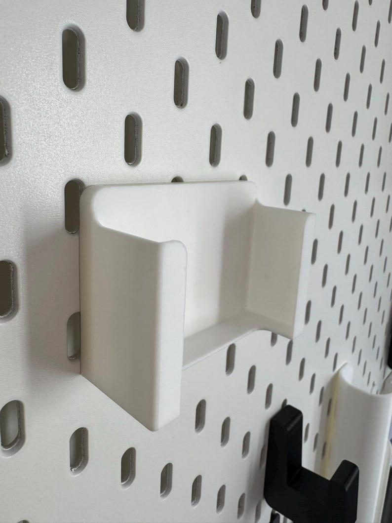 Nintendo Gameboy Pocket Pegboard Mount 3D-printade displaykrokar för IKEA Skadis Pegboard bild 5