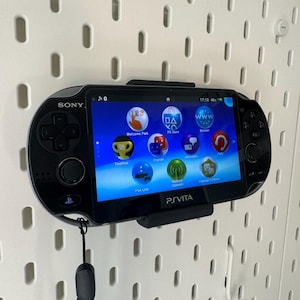 PlayStation Vita PSVITA Handhållen Konsol Display Stand OLED 1000 för Ikea Skadis Uppspel Pegboard bild 2