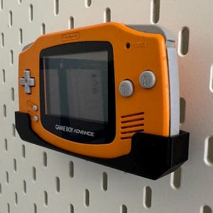 Ikea Skadis Uppspel Pegboard Halter Stand Konsole für Nintendo Gameboy Bl