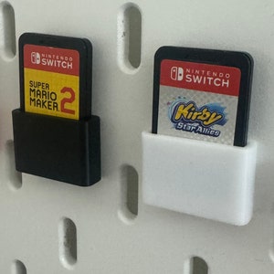 Individuell Switch-spelkortshållare för Ikea Skadis Uppspel Pegboard bild 2