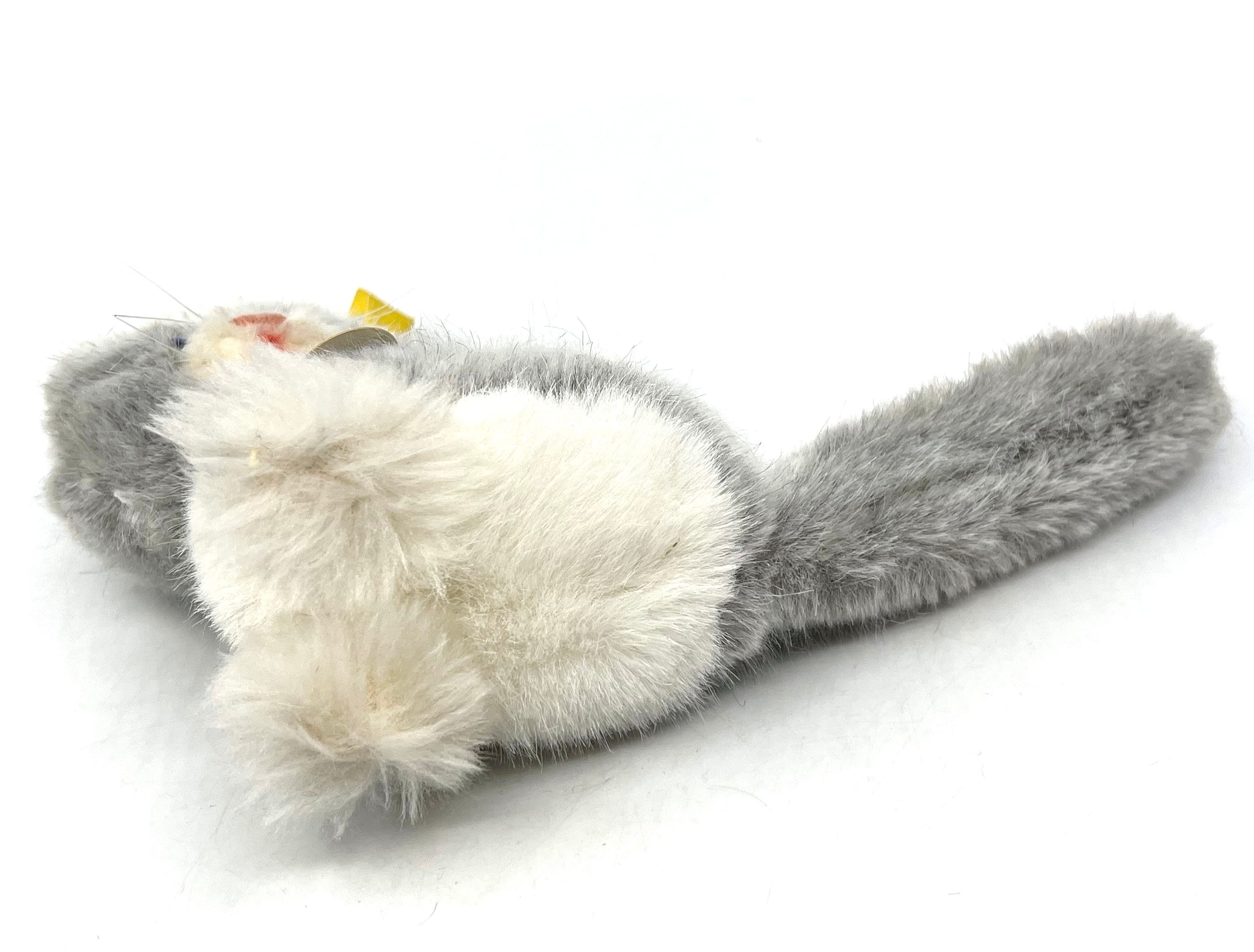 【ねこ Snuffy スナッフィー 12cm】ヴィンテージ シュタイフ シュタイフ スナッフィー 猫 座っている 1970 年代 グレー