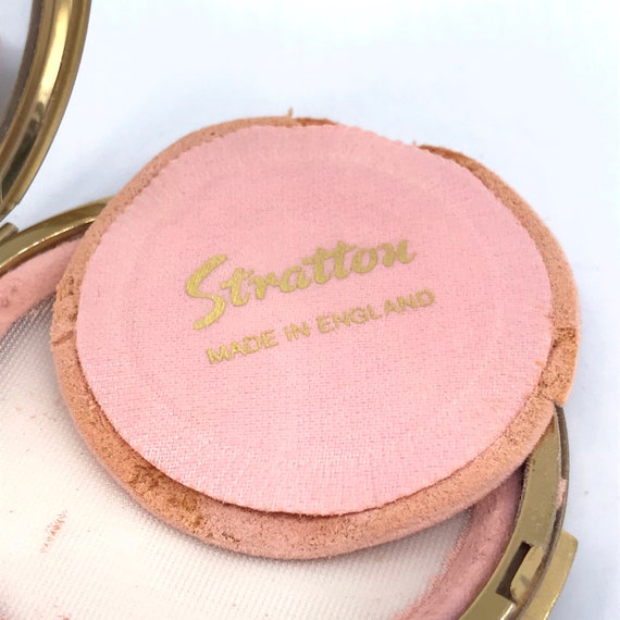 Stratton England Powder Compact Enamel with Bloss… - image 7