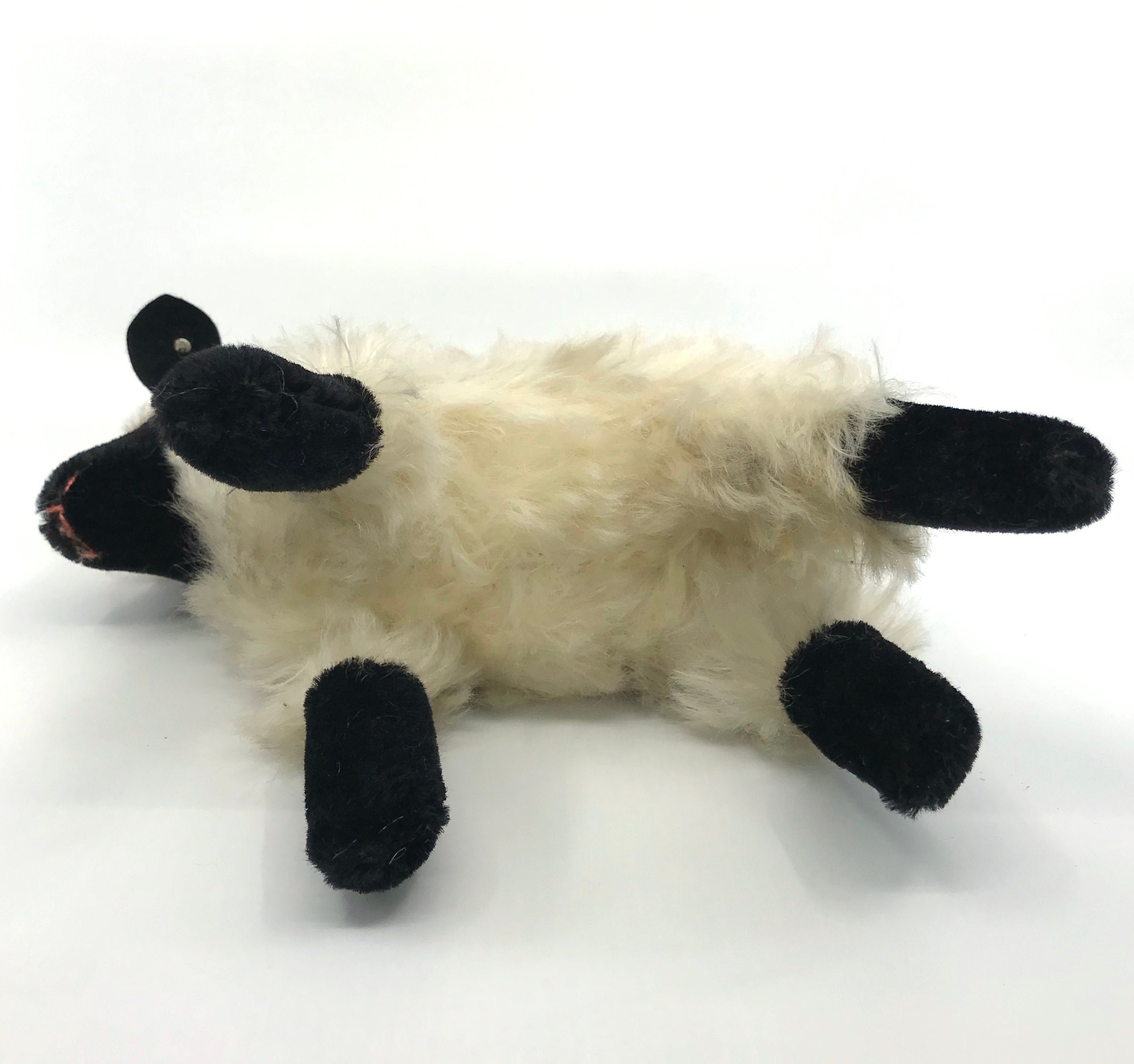 Steiff - シュタイフ★Mountain Sheep Snucki 12cm ＆ 17cm★ Snorry Dangling Wolf, 16 in, dark grey - Steiff.com