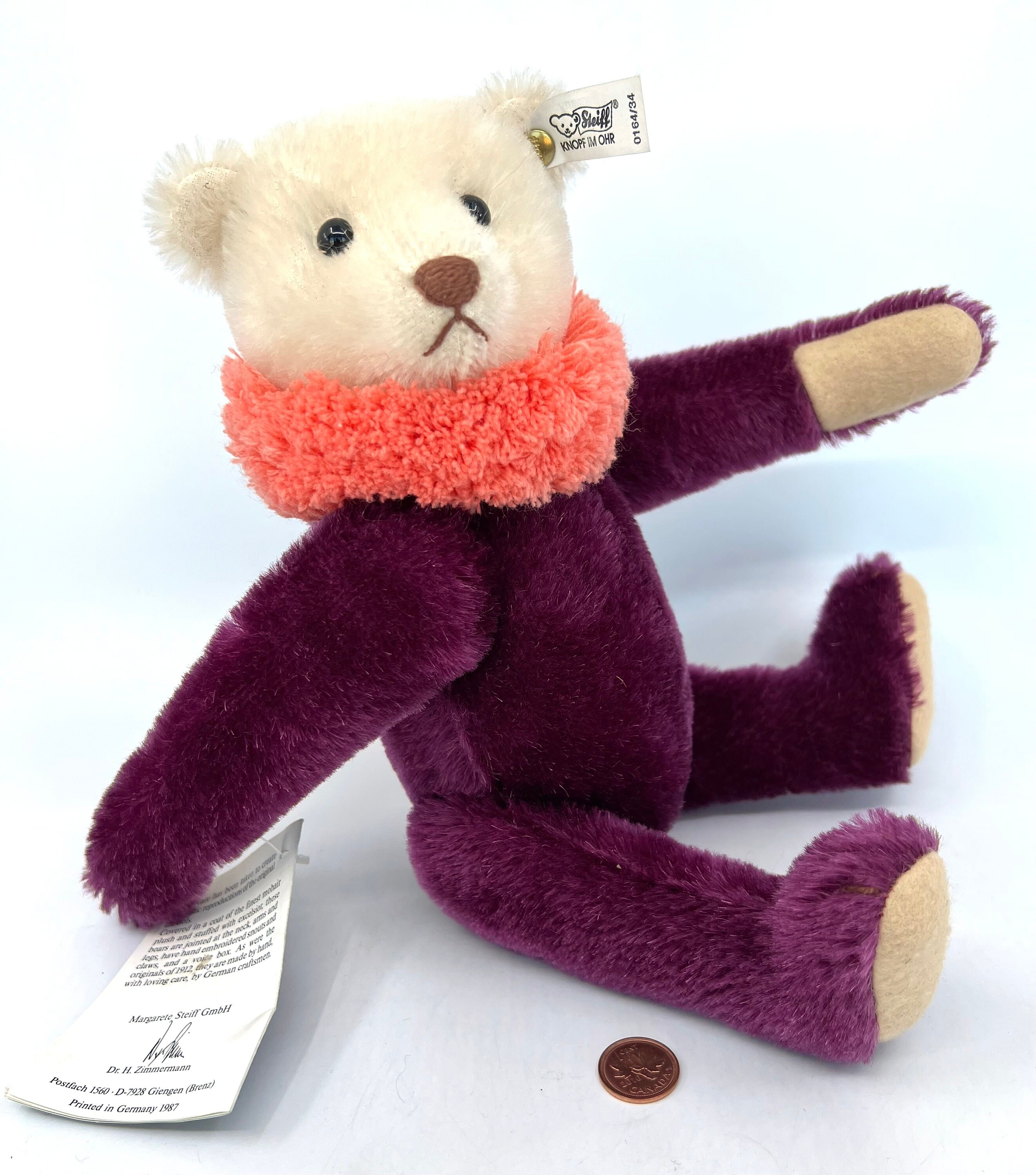 Girls Don´t Cry Steiff Teddy Bear ぬいぐるみ おもちゃ
