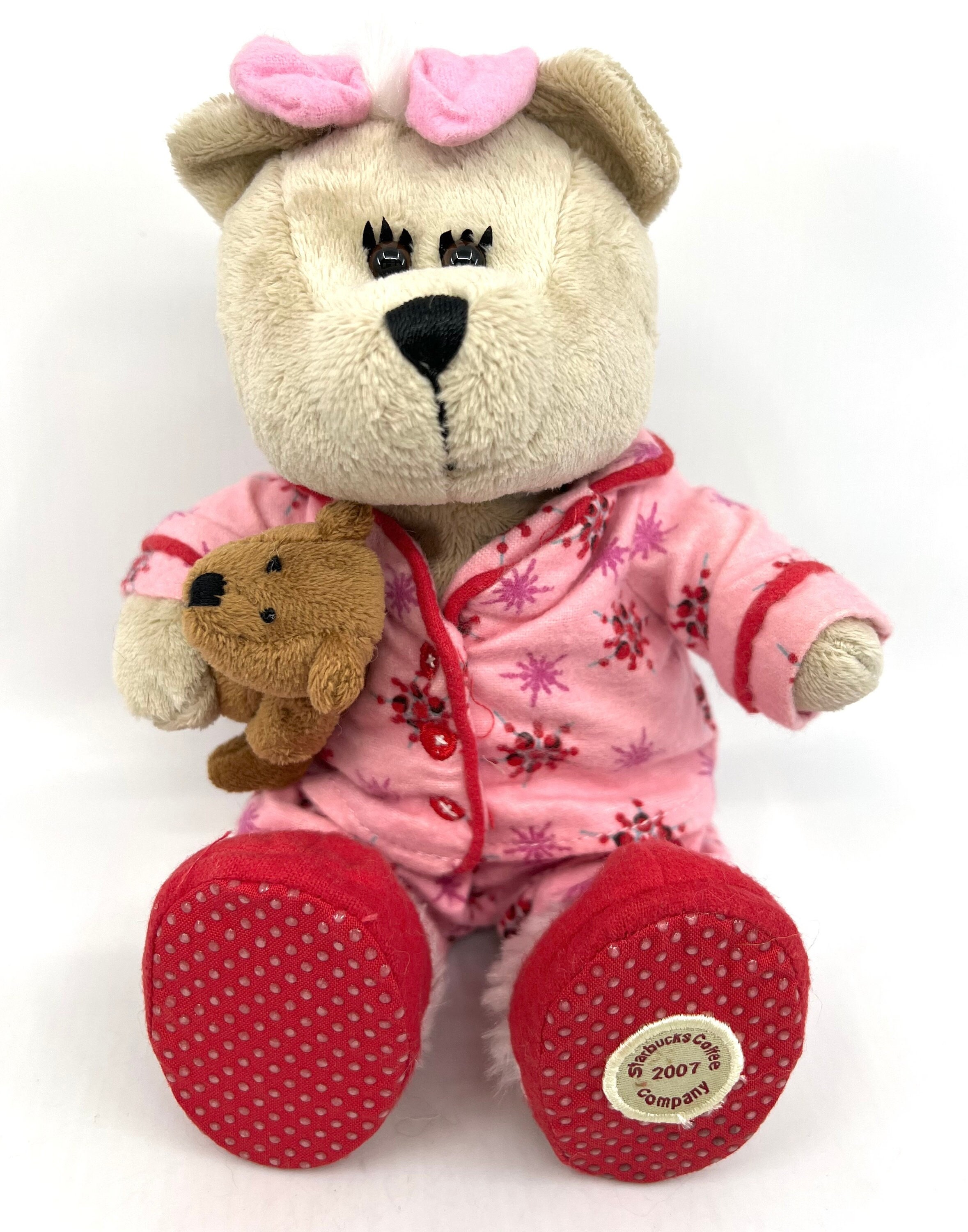 Starbucks Winter Bearista Plush Bear 69th Edition 2007 Girl