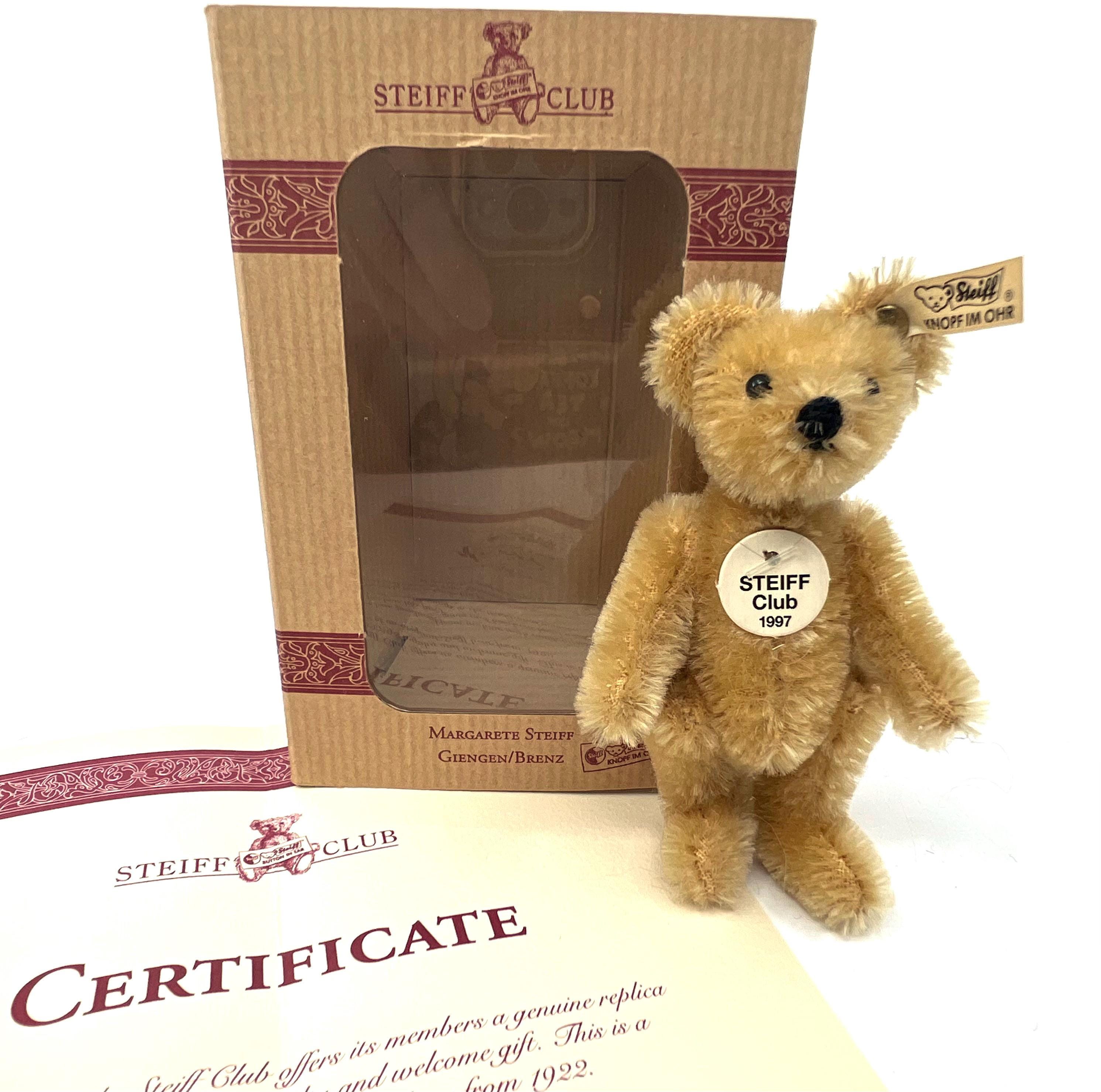 Mini Steiff Bear - Etsy