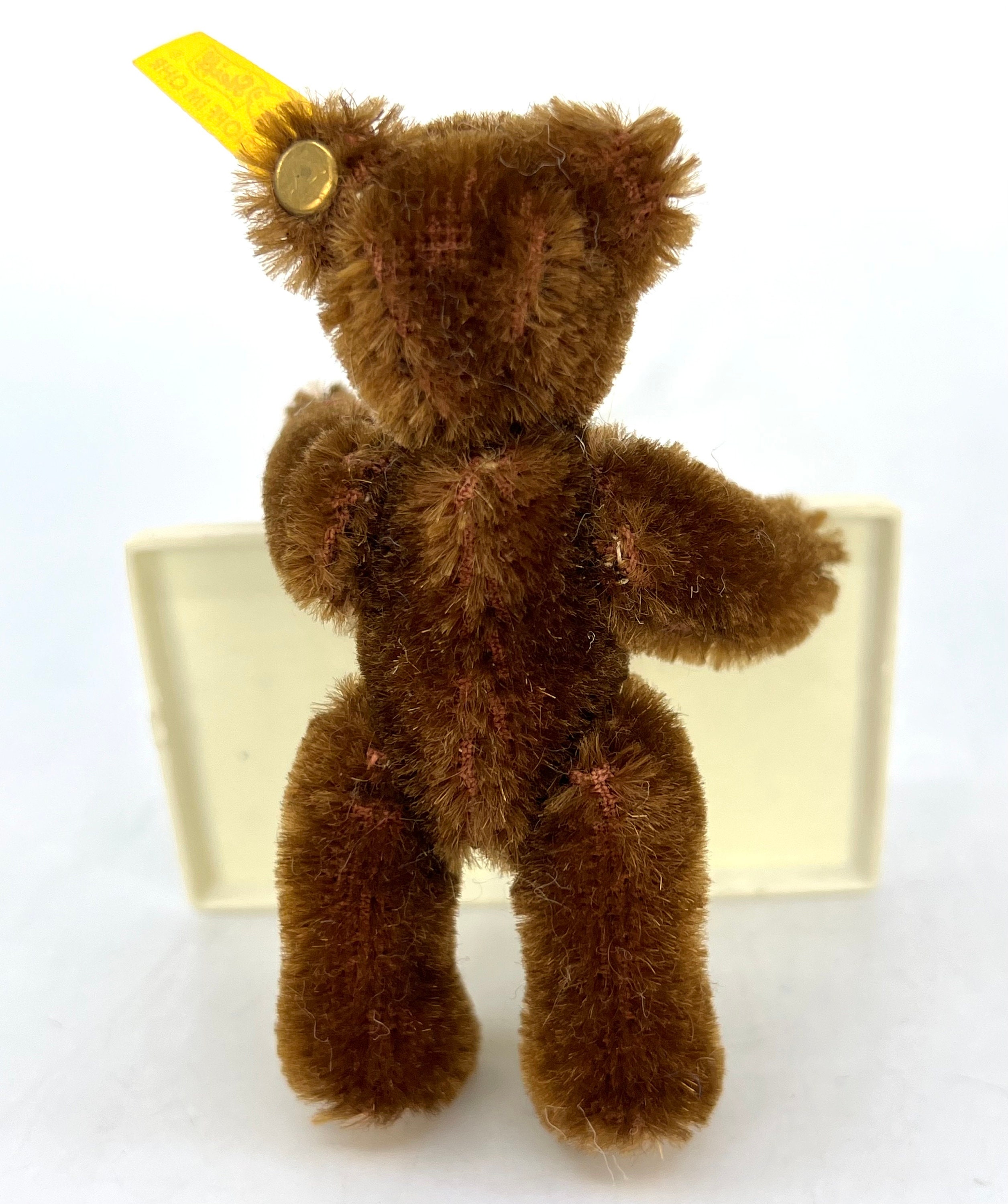Steiff Miniature Replica 1921 Teddy Bear 9 Cm 3.5 Inches Brown