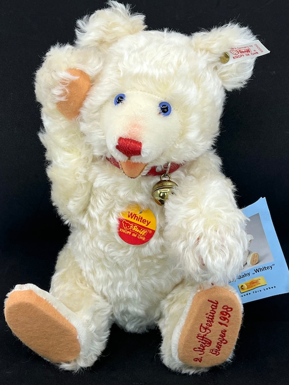 シュタイフ ホワイティ テディ ベビーベア フェスティバル 1998 限定版