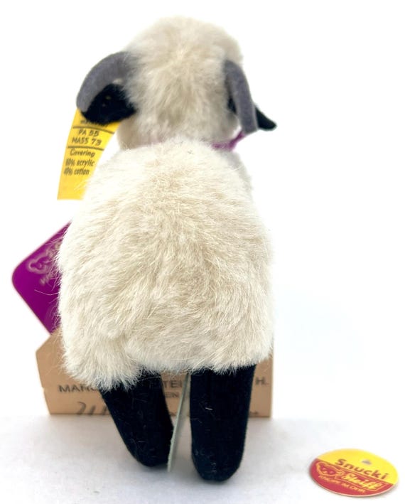 Steiff Snucki Moorland Sheep 1977 Official Werkmuster Archive