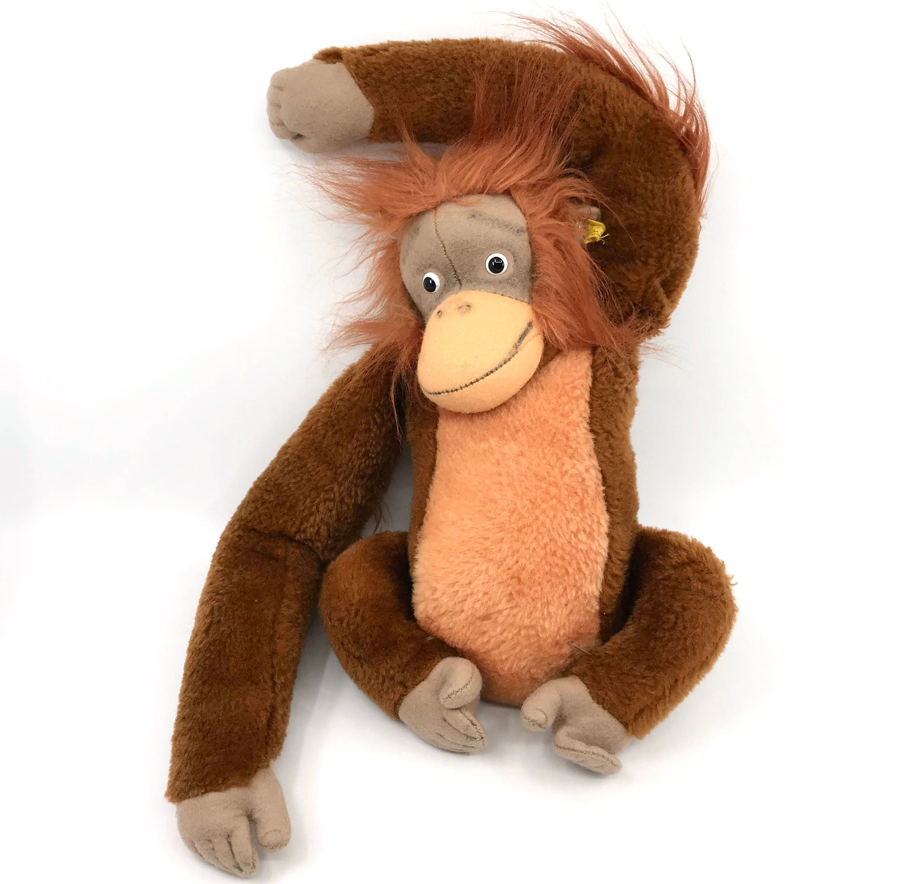Vintage Steiff Germany King Louie Monkey Jungle Book Vintage Steiff Germany King Louie Monkey Jungle Book