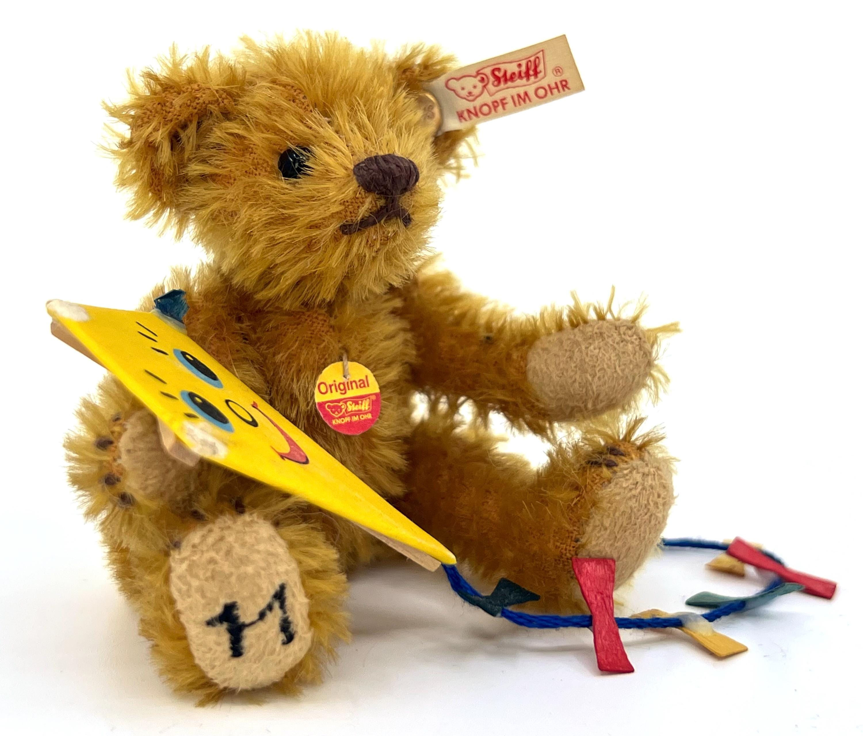 Steiff Calendar November Mini Teddy Bear 2001 Mohair Limited