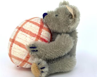 シュタイフカレンダー4月ミニテディベア2001年モヘア限定版イースター