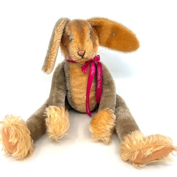Steiff Button Rabbit - Etsy UK