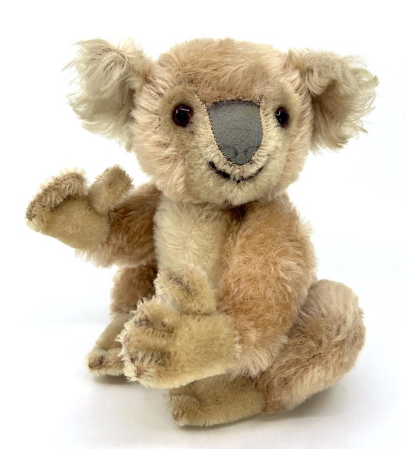 Steiff Koala Bear 1959 -1961 Mohair Plush 22 Cm 8 Inches No ID