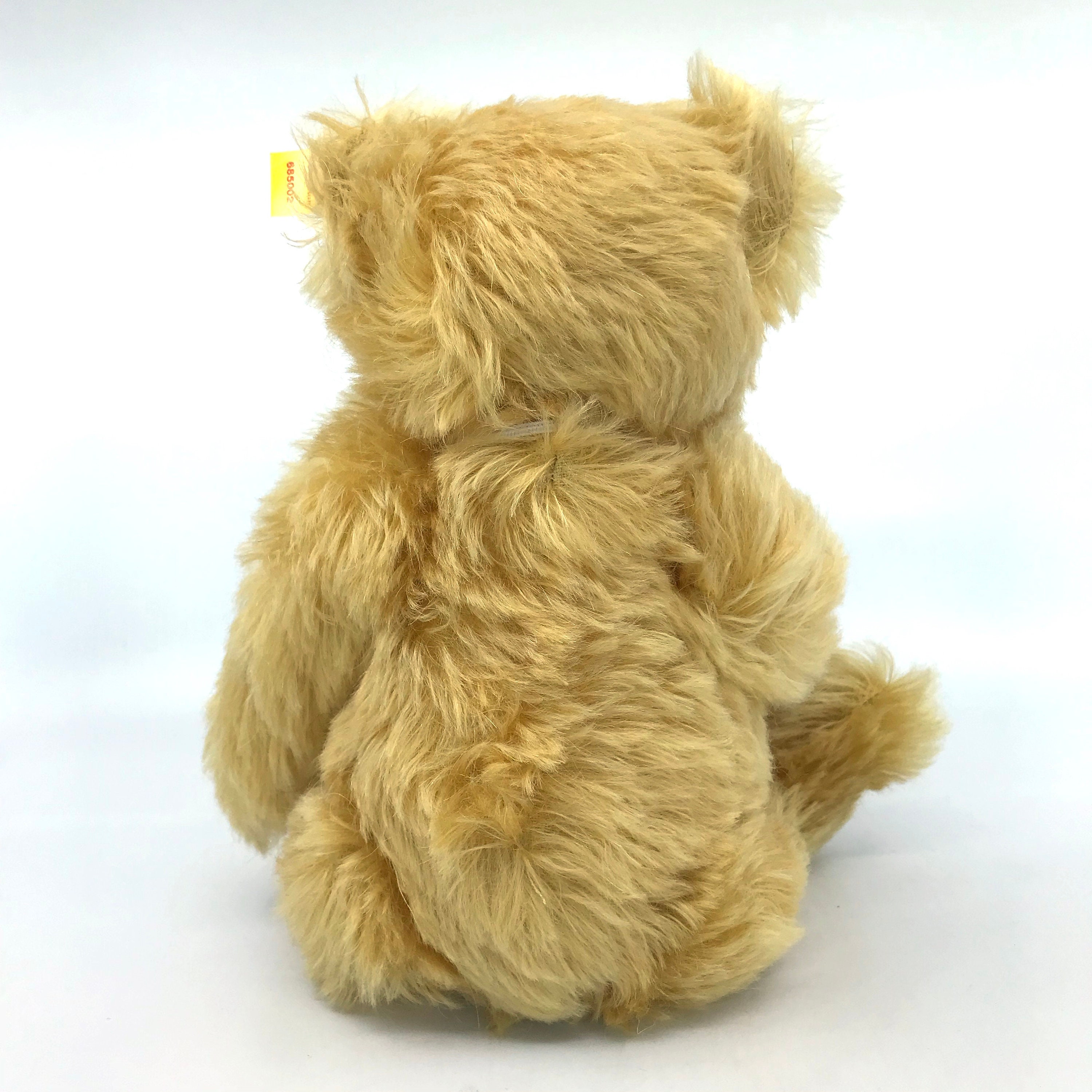 Steiff Germany Happy Birthday Teddy Bear Mohair Plush 2001 ID Button ...