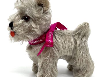 シュタイフ テリー エアデール テリア 犬 8 cm 3 インチ 1950 年代