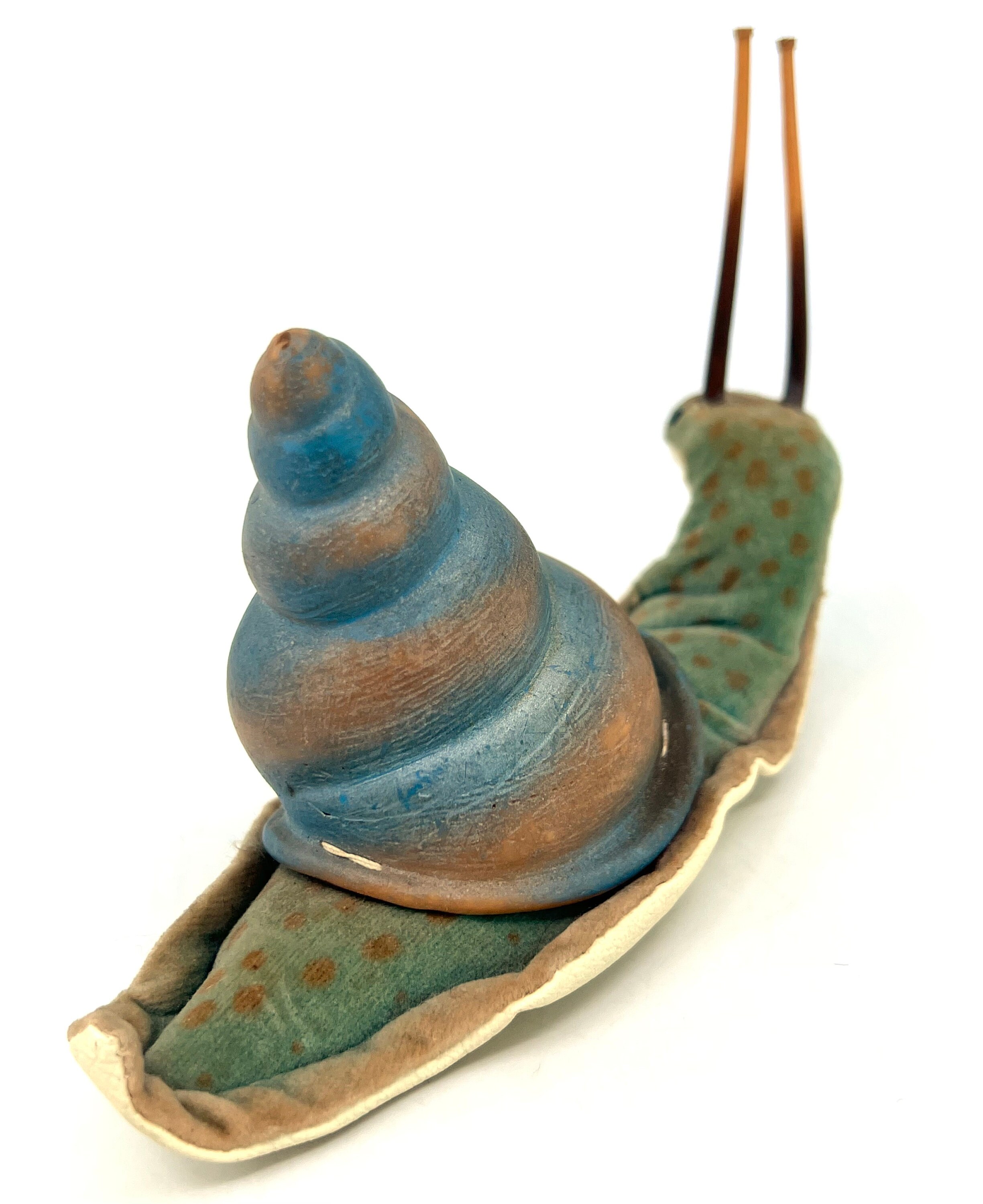 Steiff Germany Nelly Snail Velvet and Rubber ID Chest Tag 10