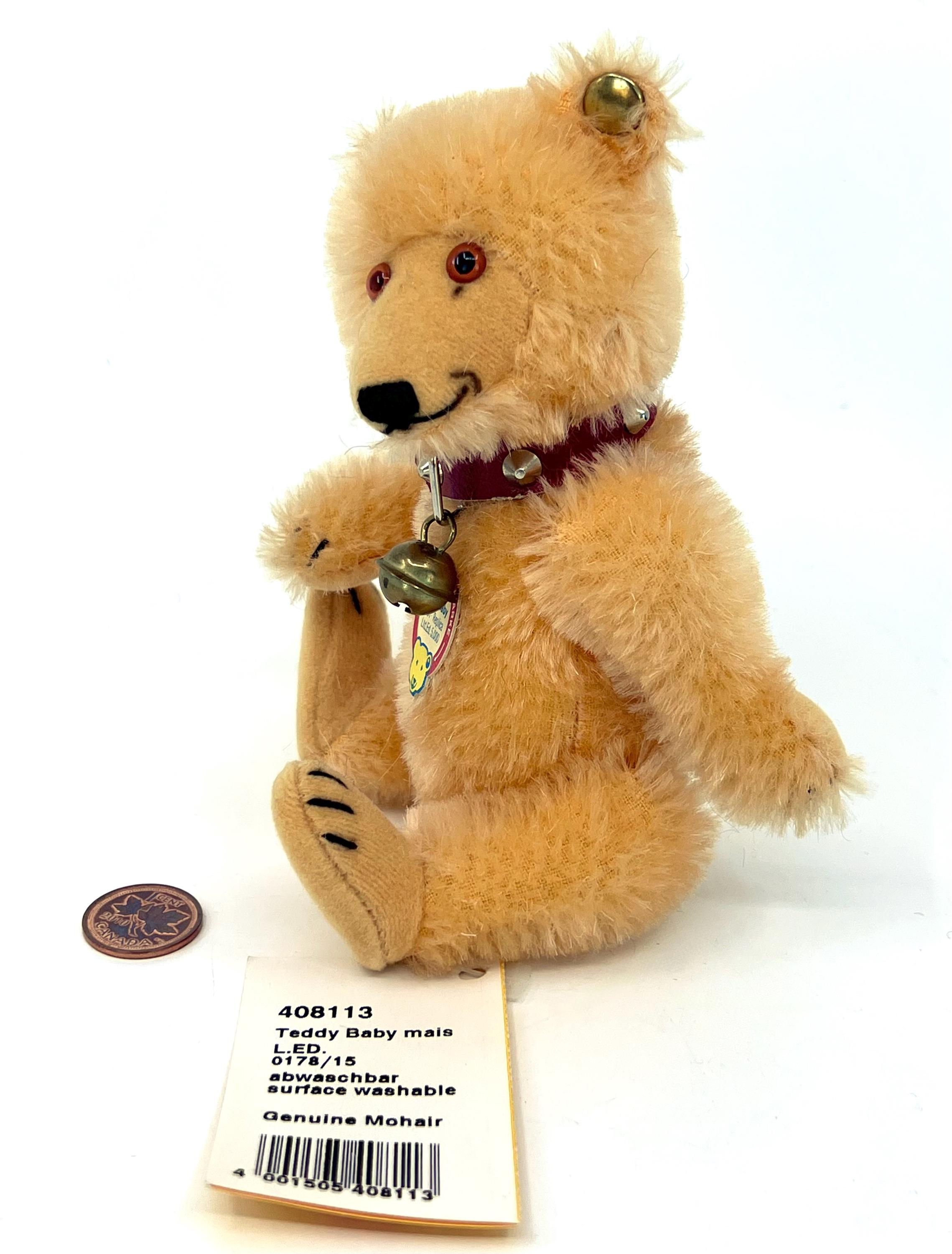 Steiff Germany Teddy Baby 1931 Limited Edition Mini Bear Replica