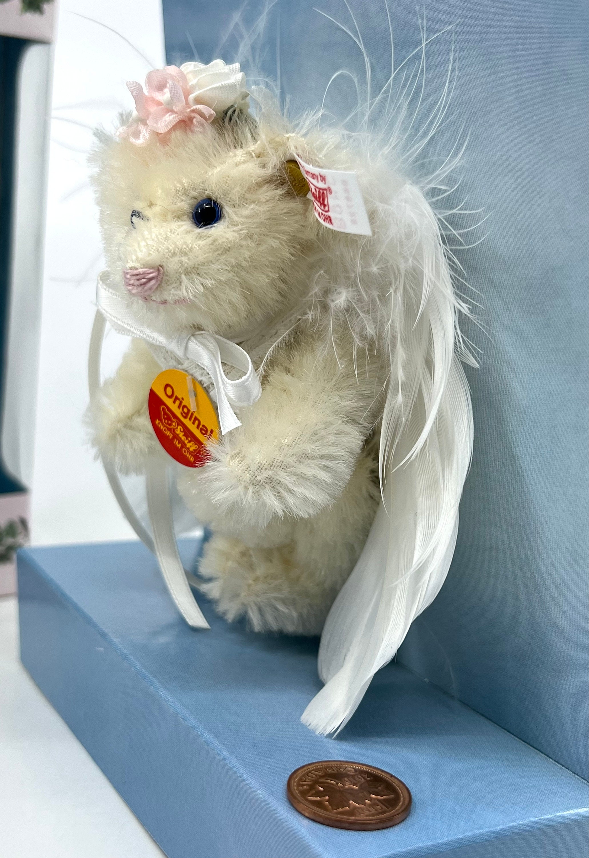 シュタイフ クリスマス エンジェル 2002 テディ ツリー オーナメント