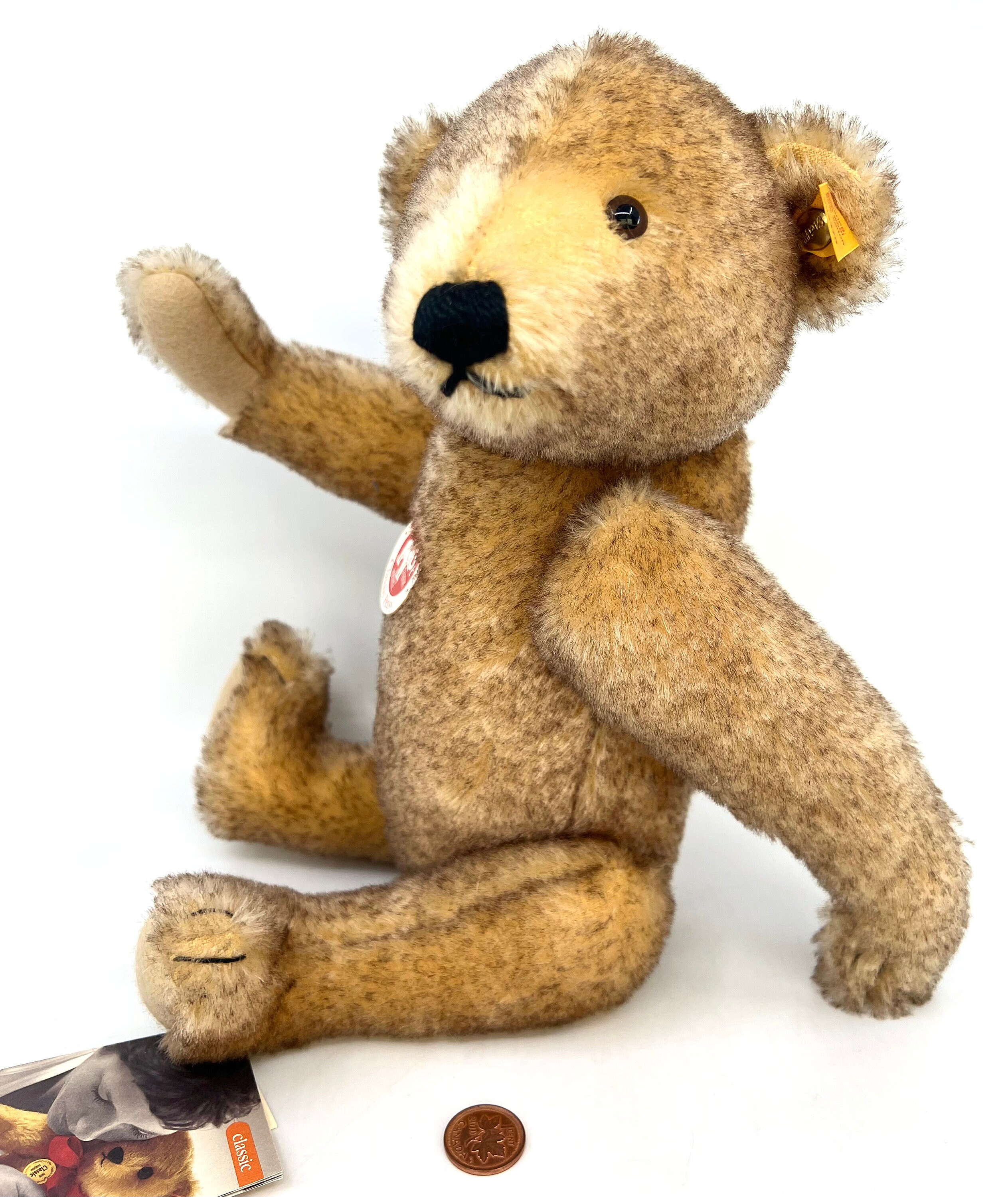 steiff ぬいぐるみ teddy bear 2005 Steiff Germany Classic Petsy Teddy Bear 2005 Tipped Mohair 30cm 12