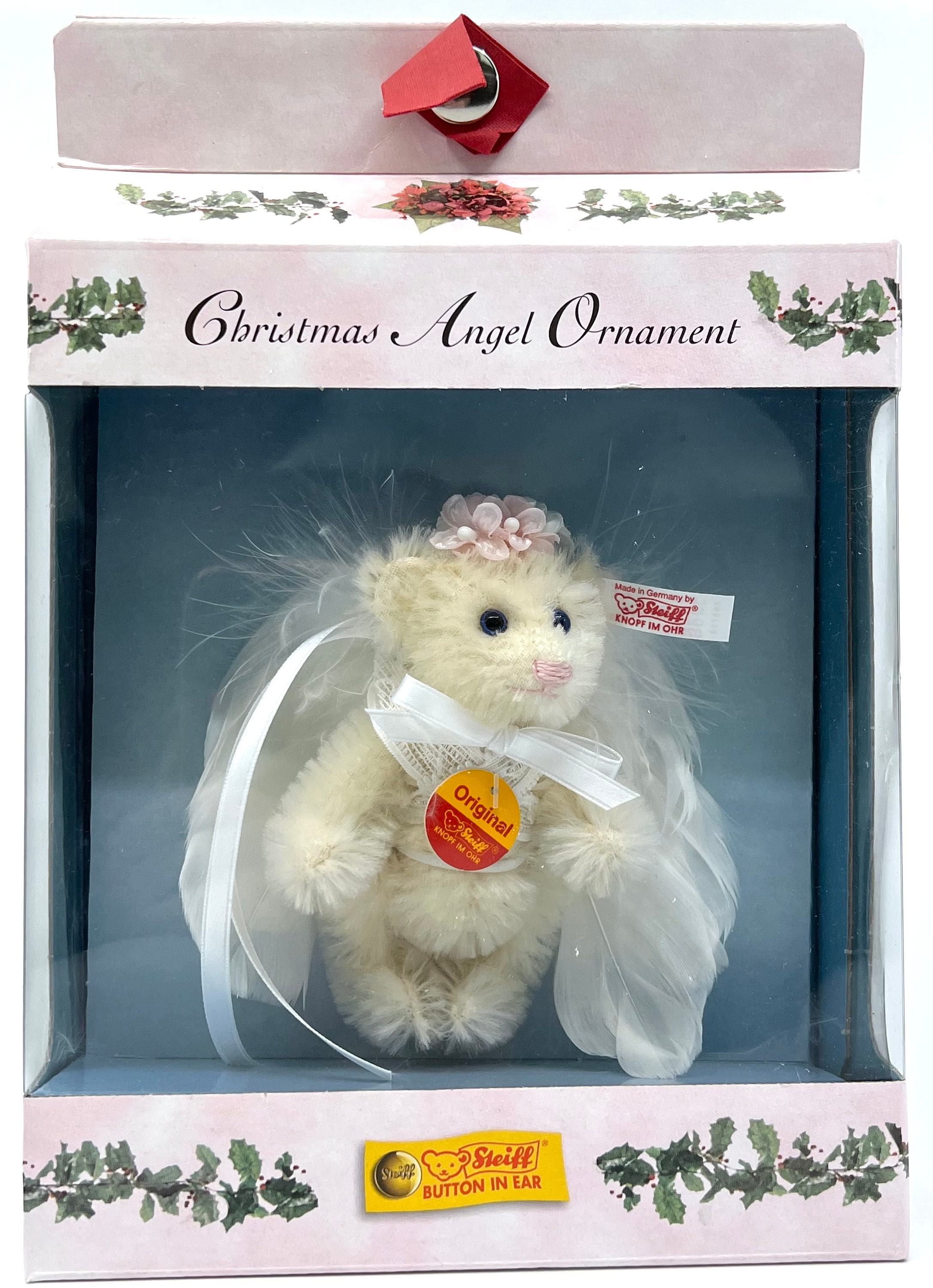 Steiff Christmas Angel 2002 Teddy Tree Ornament Limited Edition ID Button Tag Certificate Mohair and Feathers Boxed Miniature Germany - Etsy Steiff Christmas Angel 2002 Teddy Tree Ornament Limited Edition ID Button Tag Certificate Mohair and Feathers Boxed Miniature Germany - Etsy