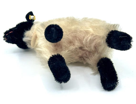 Steiff Snucki Mountain Sheep Mohair Plush 12cm 5 Inches ID Button
