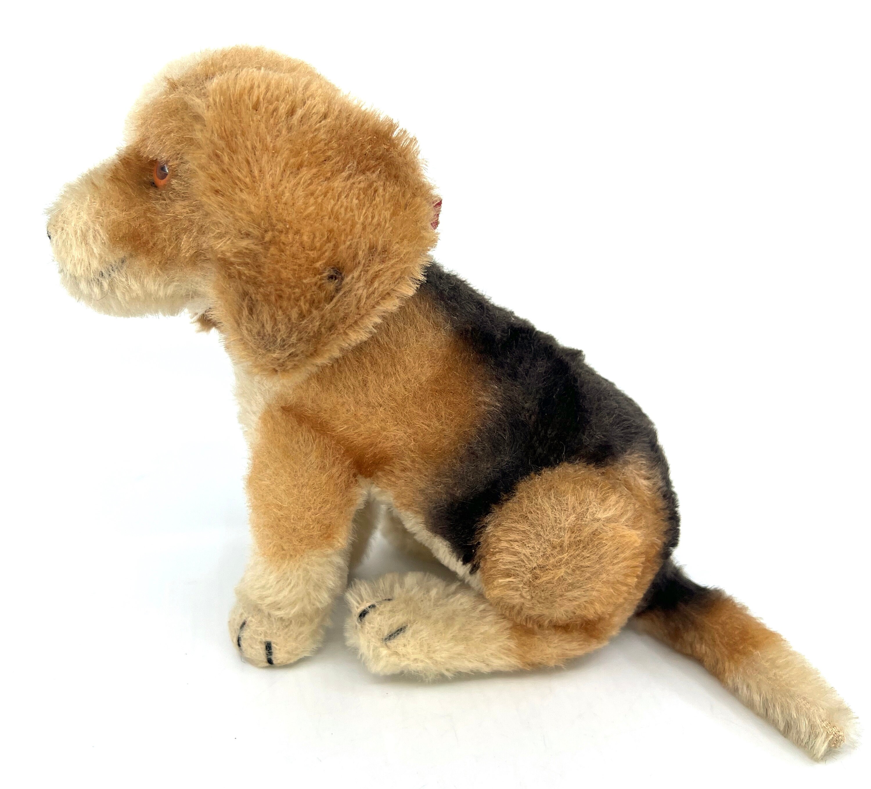 シュタイフ ドイツ ビギー ビーグル犬 モヘア ぬいぐるみ ID